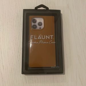 IPHONE 13 PRO FLAUNT CARMEL SQUARE PHONE CASE (NEW)